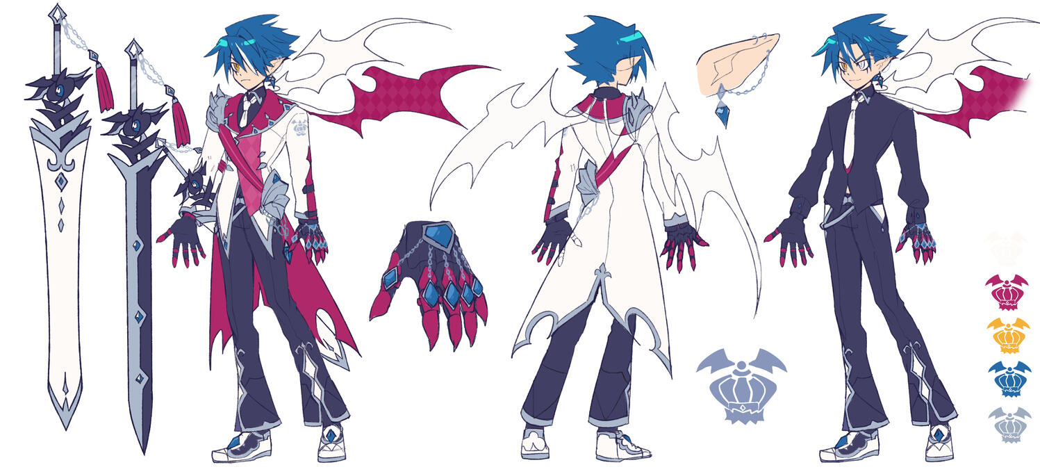 White King Killia Concept Sheet by @hikukastel
