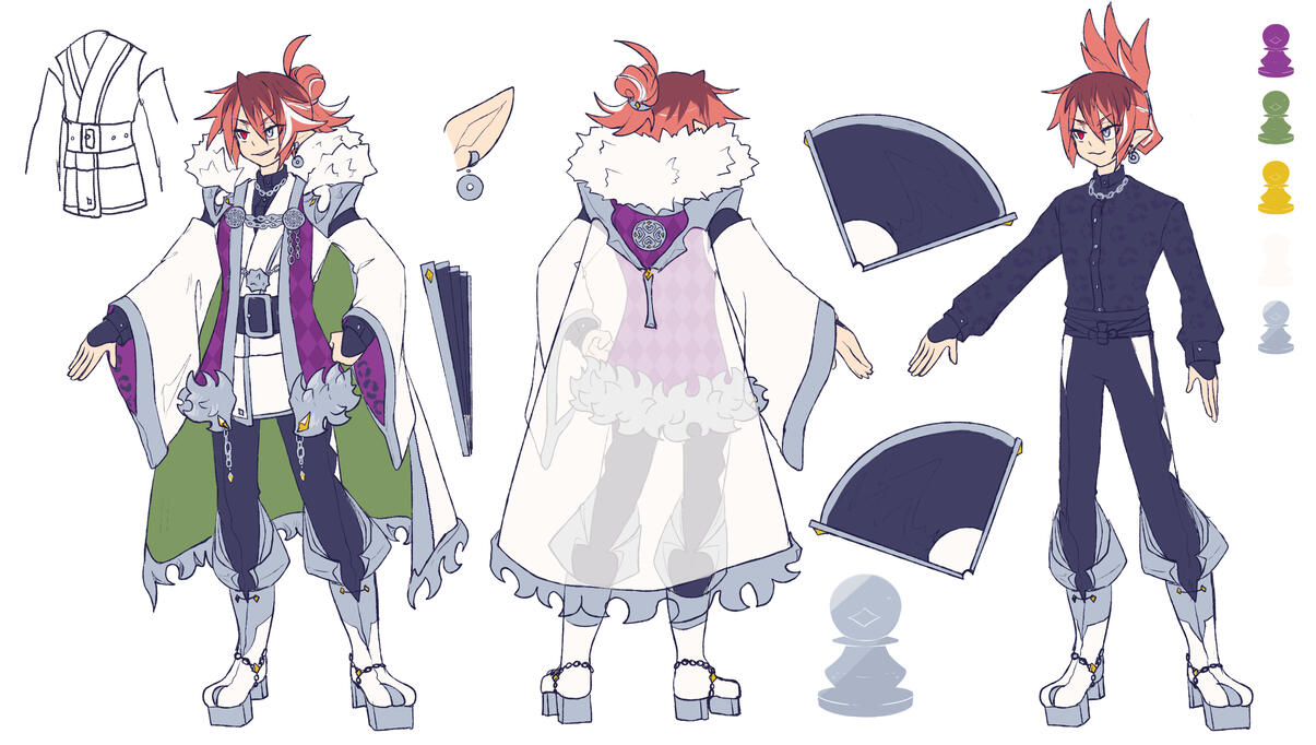 White Pawn Yeyasu Concept Sheet by @hikukastel