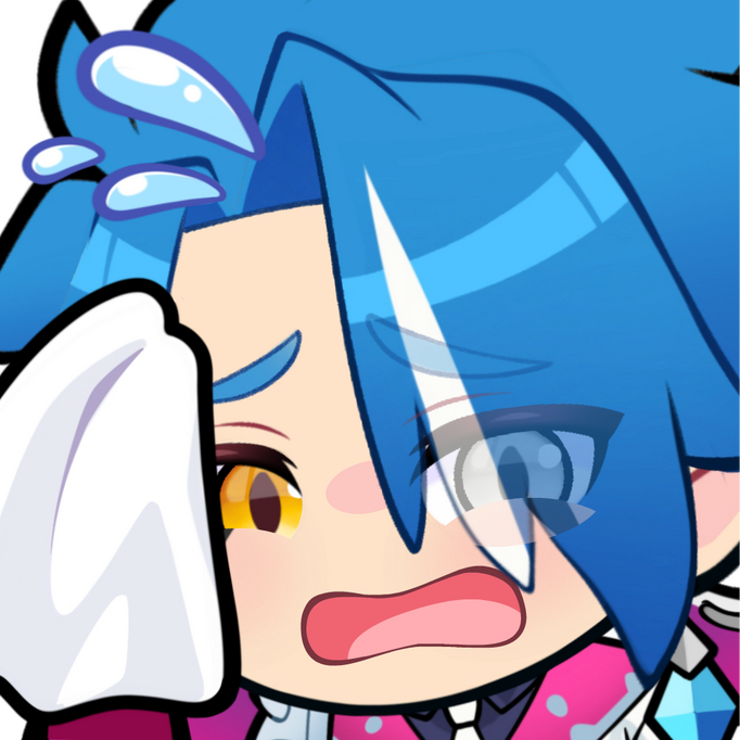 White King Killia Sweat Emote by @EightyEightDesign