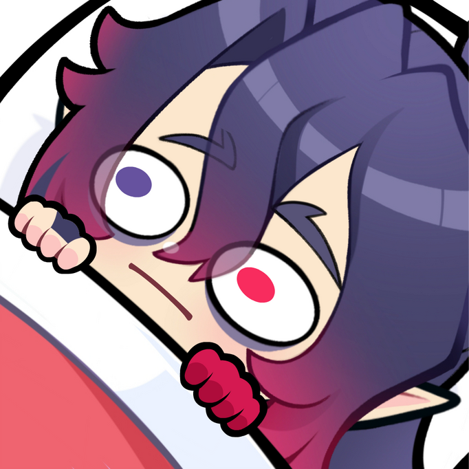 Black King Fuji Sleepless Emote by @EightyEightDesign