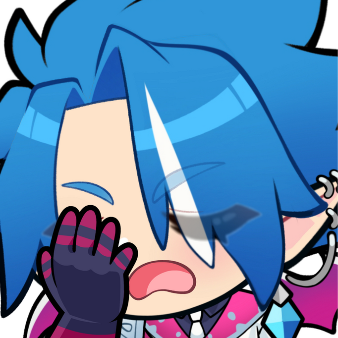 White King Killia Facepalm Emote by @EightyEightDesign