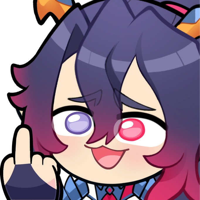 Black King Fuji Favorite Finger Emote by @EightyEightDesign