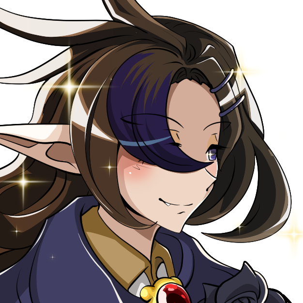 Makai Gambit (En Passant) Black Pawn M. Big Star Icon by @LucDrawsThings