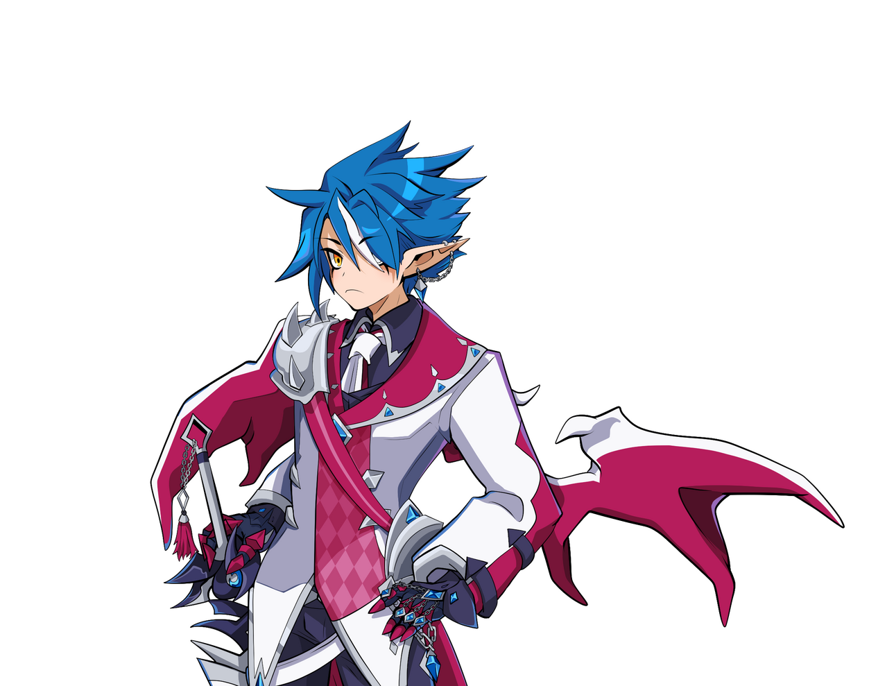 White King Killia Talk Art by @LucDrawsThings