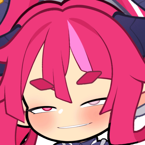 White Queen Higan Scare Emote by @EightyEightDesign