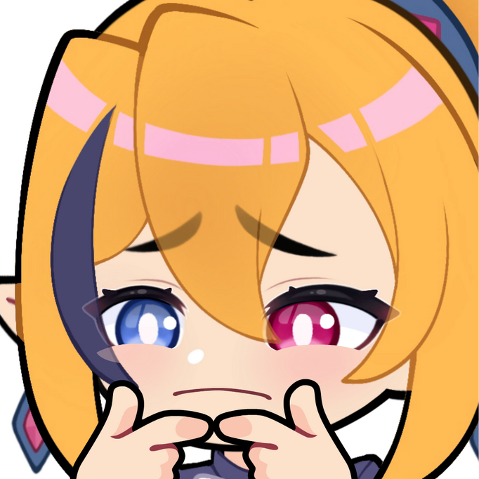 Black Queen Rozalin Pleading Emote by @EightyEightDesign