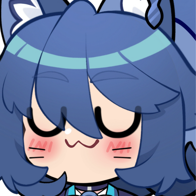 Black Rook Rutile UwU Emote by @EightyEightDesign