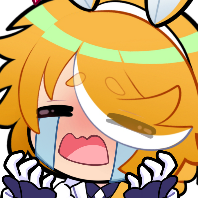 White Rook Usalia Sob Emote by @EightyEightDesign