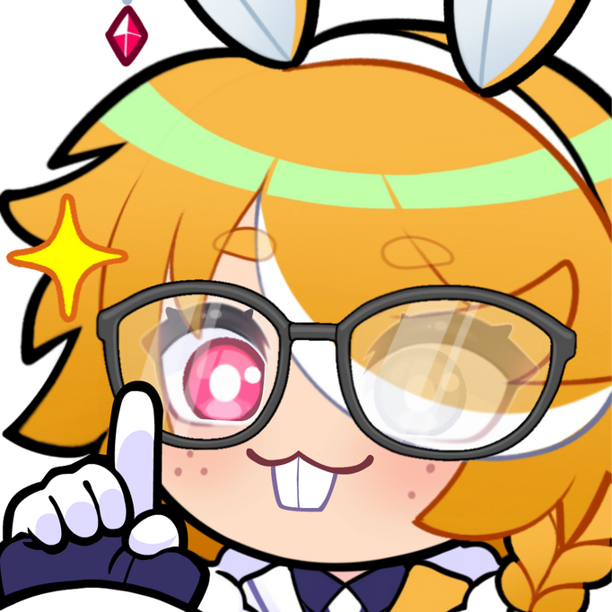 White Rook Usalia Uhm Actually Emote by @EightyEightDesign