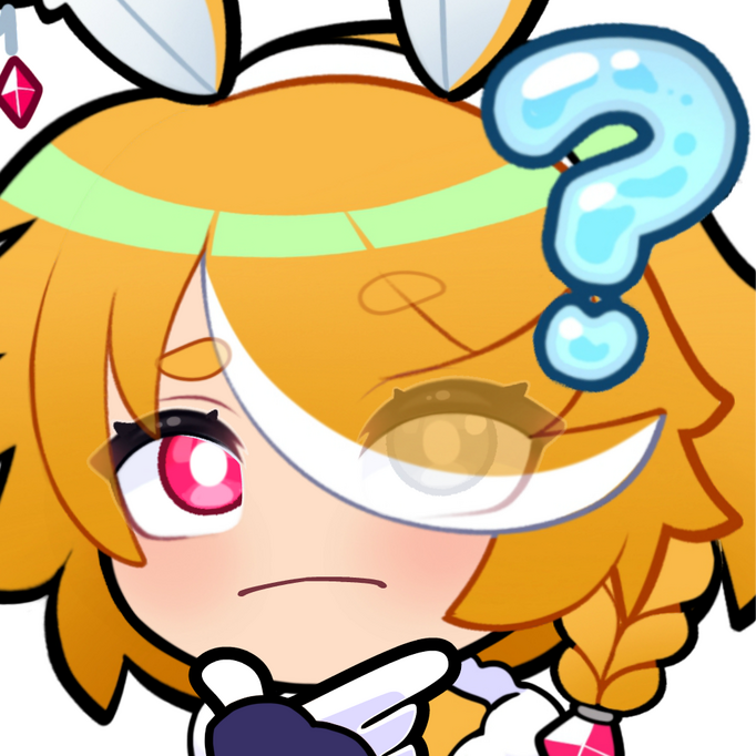 White Rook Usalia Think Emote by @EightyEightDesign