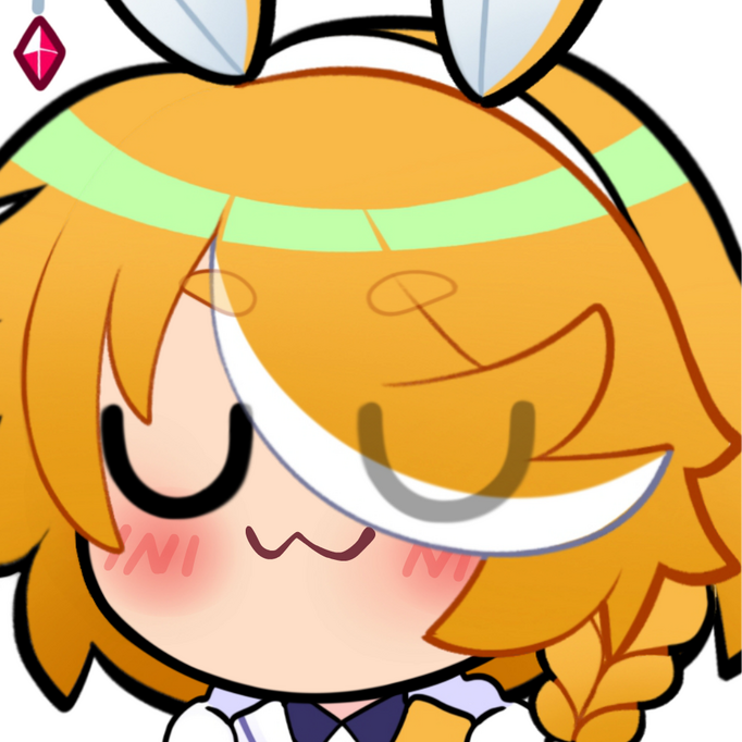 White Rook Usalia UwU Emote by @EightyEightDesign