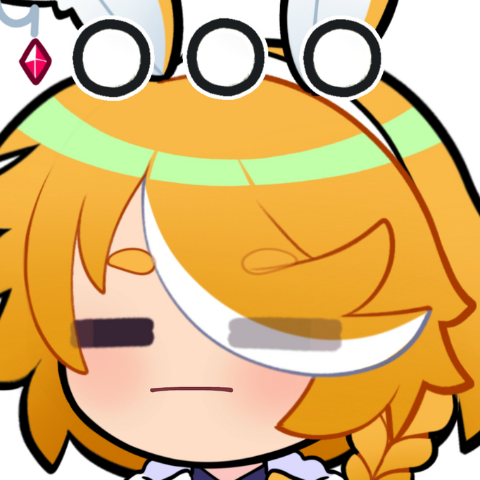 White Rook Usalia Expressionless Emote by @EightyEightDesign