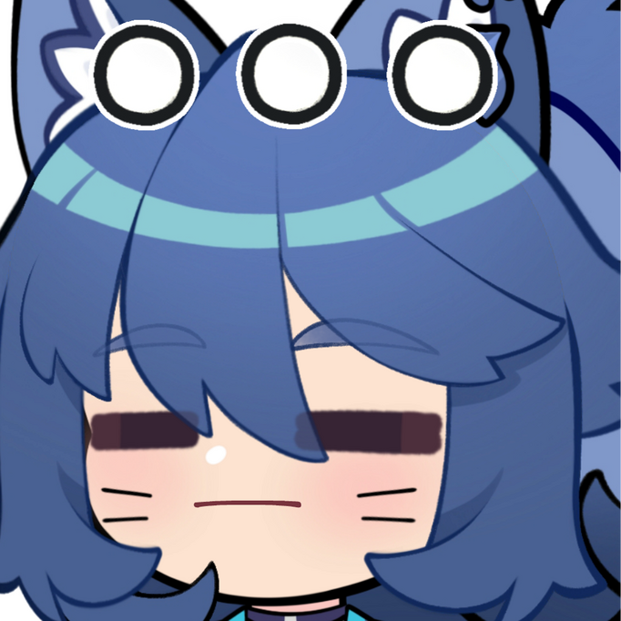 Black Rook Rutile Expressionless Emote by @EightyEightDesign