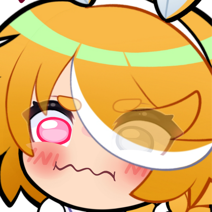 White Rook Usalia Pout Emote by @EightyEightDesign