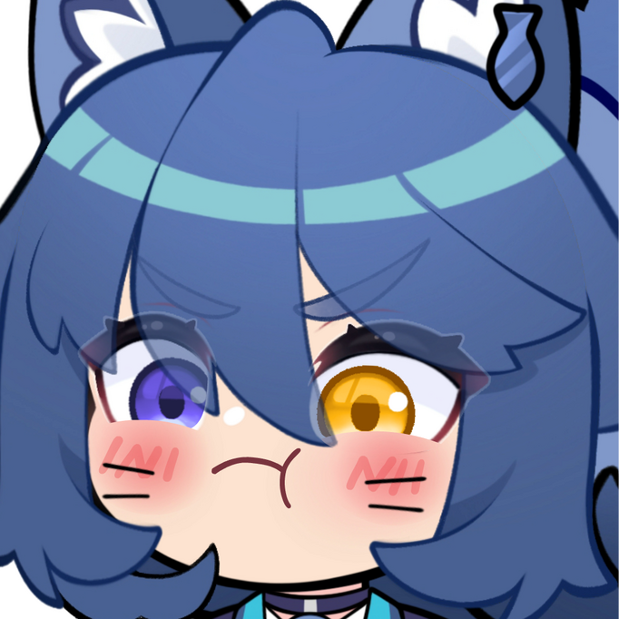 Black Rook Rutile Hmph! Emote by @EightyEightDesign