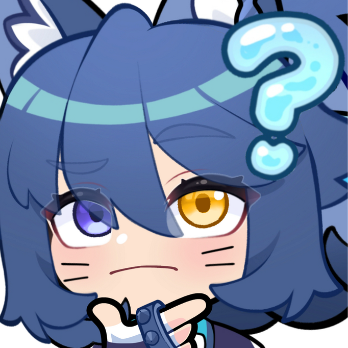 Black Rook Rutile Think Emote by @EightyEightDesign