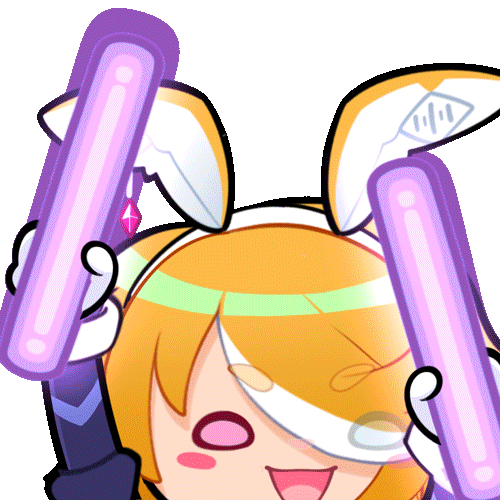 White Rook Usalia Rave Emote by @EightyEightDesign