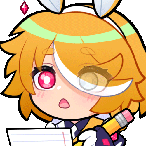 White Rook Usalia Taking Notes Emote by @EightyEightDesign