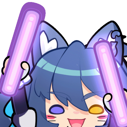 Black Rook Rutile Rave Emote by @EightyEightDesign