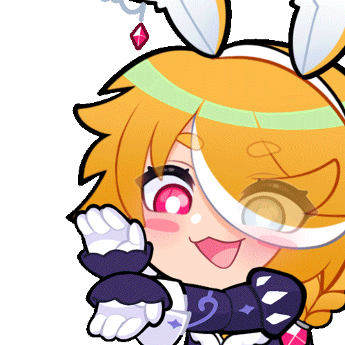 White Rook Usalia Love Beam Emote by @EightyEightDesign