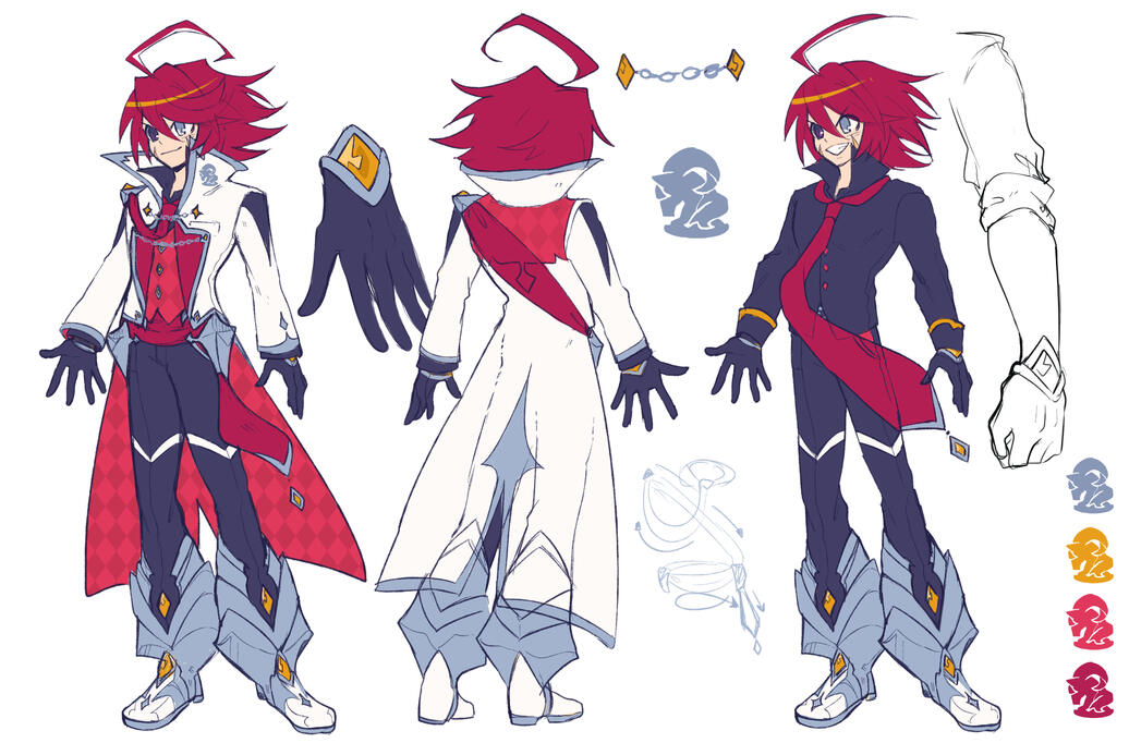 White Knight Adell Alt Concept Sheet by @hikukastel