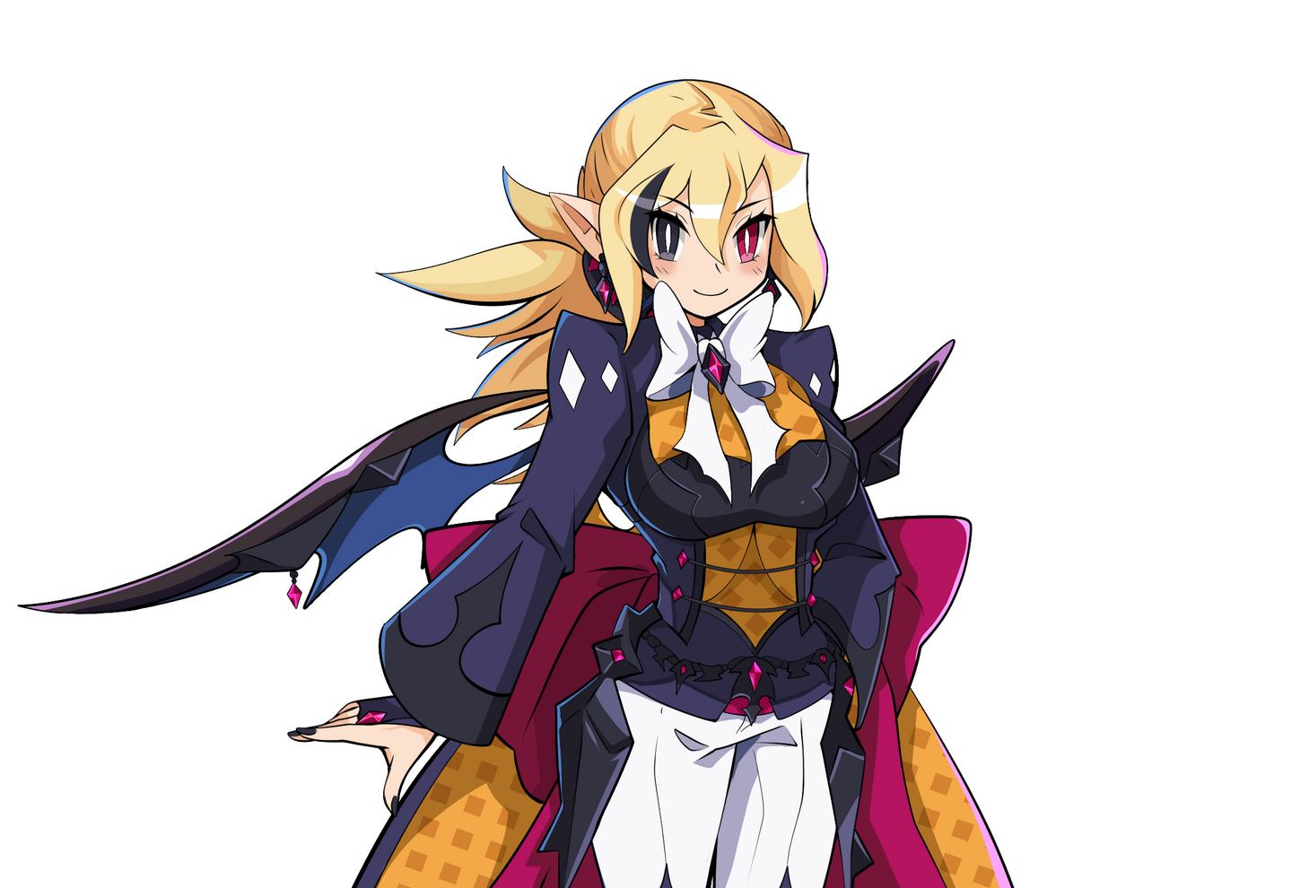 Black Queen Rozalin Talk Art by @LucDrawsThings