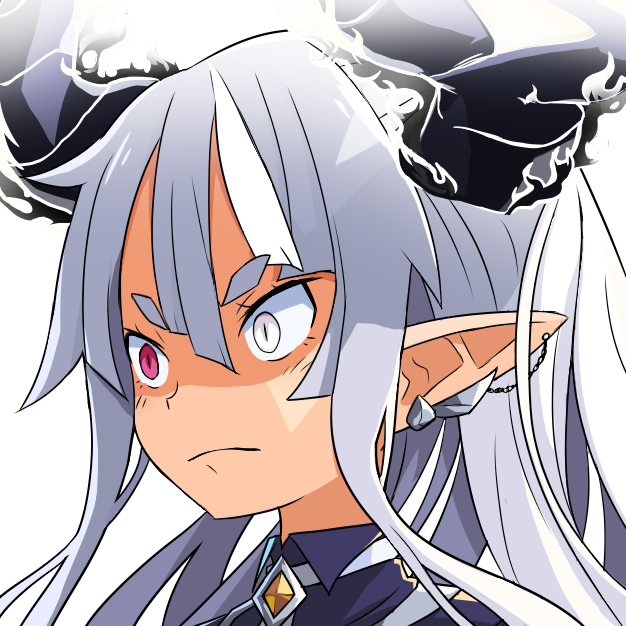 White Queen Rage Higan Icon by @shugaleshu