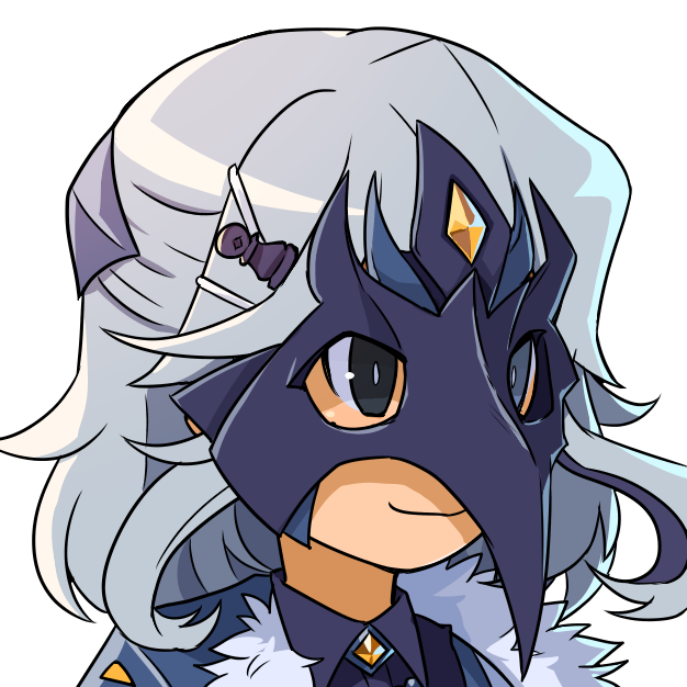 Black Pawn Asagi Mask Icon by @shugaleshu