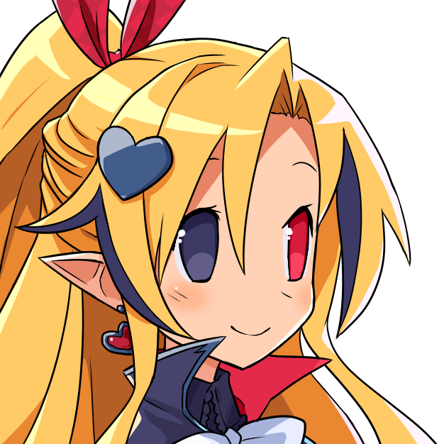 Black Bishop Fallen Angel Flonne Icon by @shugaleshu